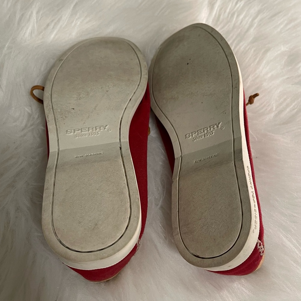 Red Sperrys - Picture 5 of 5